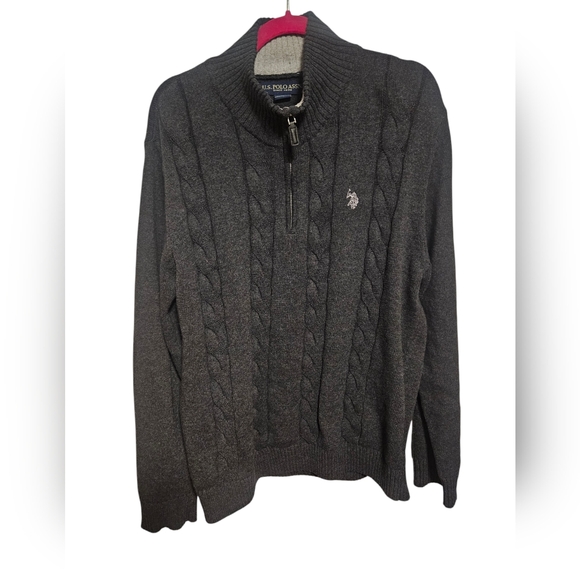 U.S. Polo Assn. Other - 🐎 U.S. Polo Assn. 1/4 Zip Sweater- Size XL